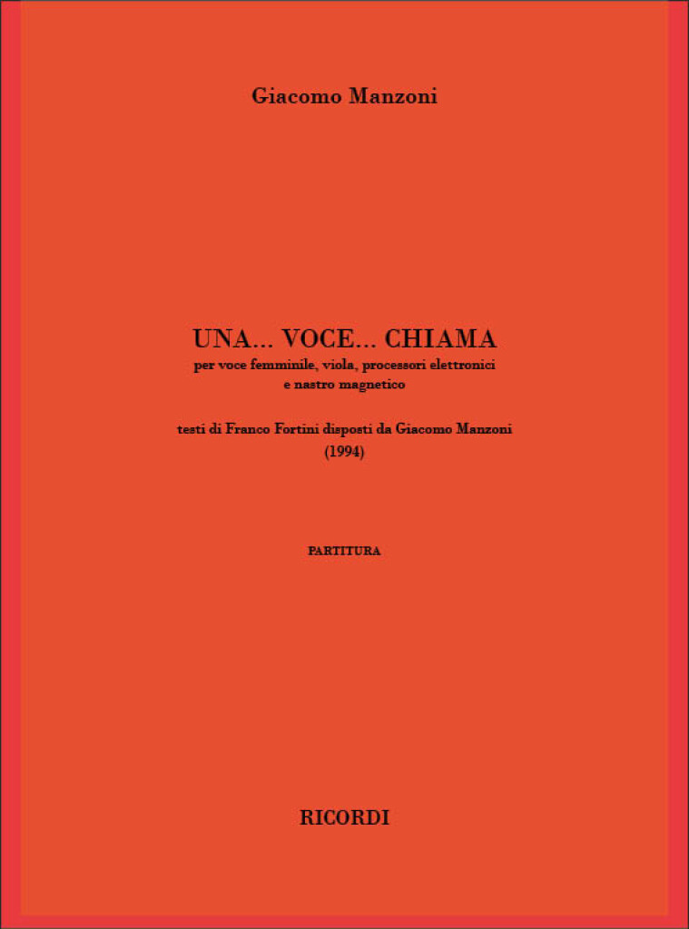 Una... voce... chiama